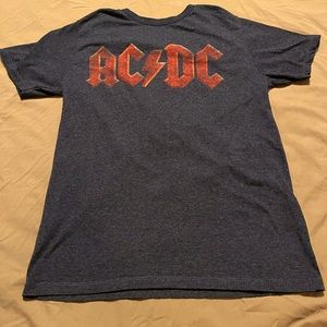 AC/DC grey band tee